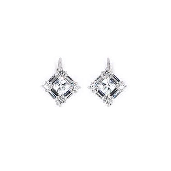 Cercei eleganti argint 925 rodiat cu zirconii - Be Elegant [3]